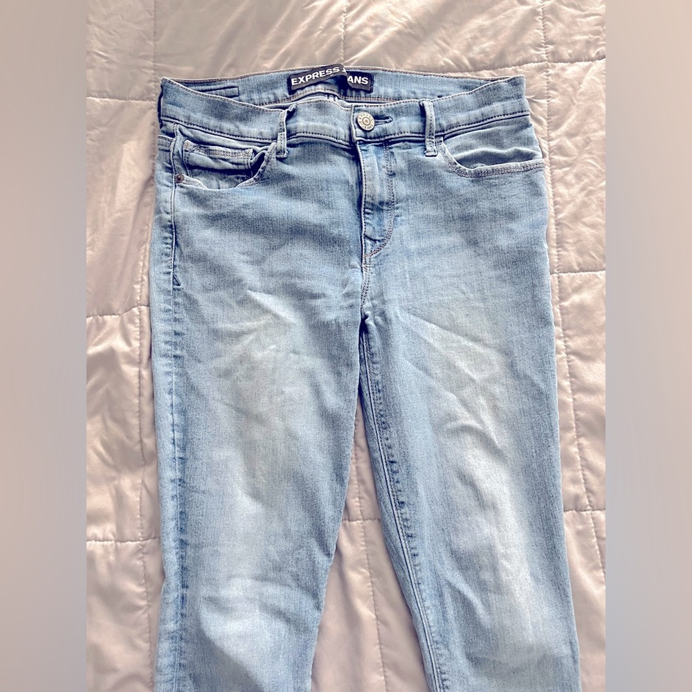Express Skinny Jeans Mid Rise Size 6 - Picture 3 of 3